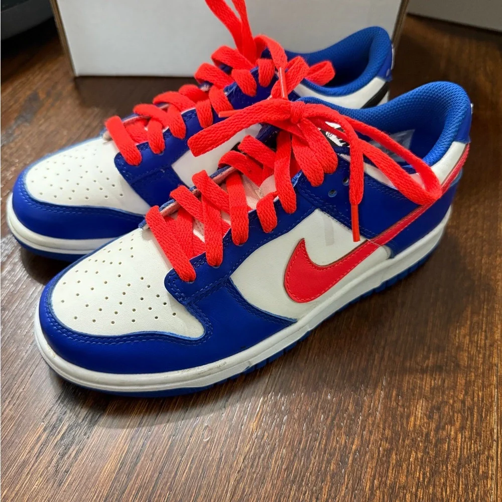 Nike Royal Blue and Crimson Sneakers
